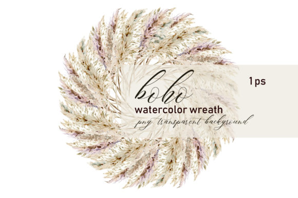Download Boho Wreath Clipart - Boho wreath Collection