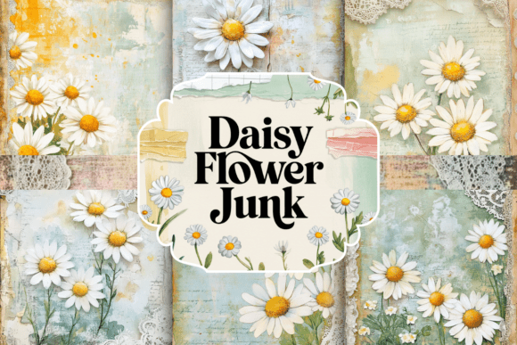 Download Daisy Flower Junk Journal Digital - Premium Resources