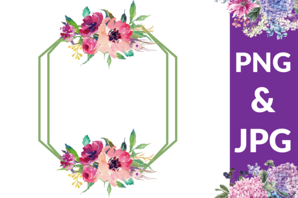 Download Watercolor Floral Frame - Premium Resources