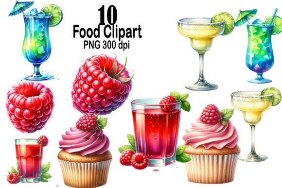 Download Fruits Watercolor Clipart, Juice, Fruits - Juice Collection